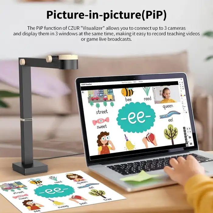 CZUR Fancy Pro 8MP USB Belge Kamerası