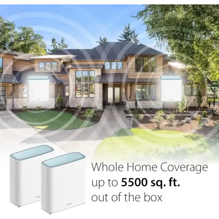 D-Link Eagle Pro AI AX3200 Mesh WiFi 6 Sistem (M32/2) - 2 Paket