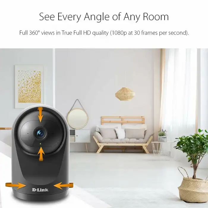 D-Link Pro Kompakt Full HD Kaydırma ve Eğme Wi-Fi Kamera