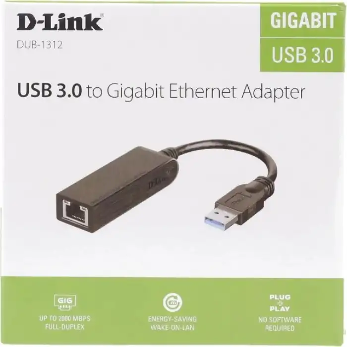 D-Link USB 3.0 - Gigabit Ethernet Adaptörü