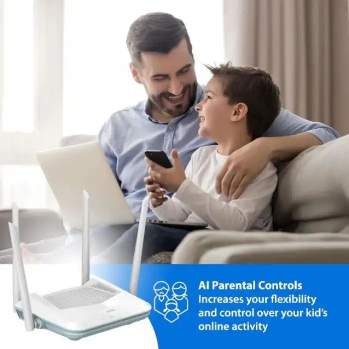 D-Link WiFi 6 Router AX1500 Ai Serisi  802.11AX (R15)