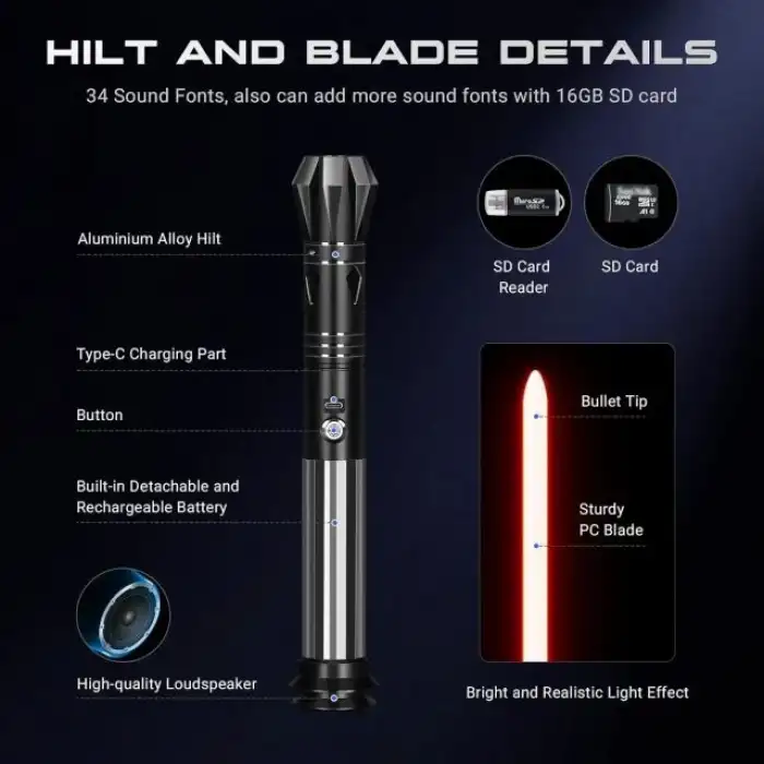 DAMIENSABER Dueling Işın Kılıcı