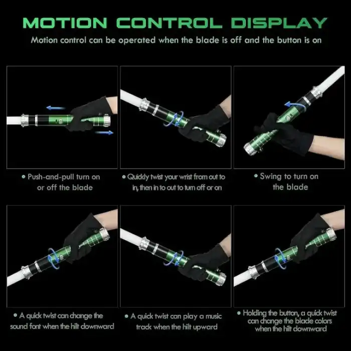 DAMIENSABER Yeşil Işın Kılıcı