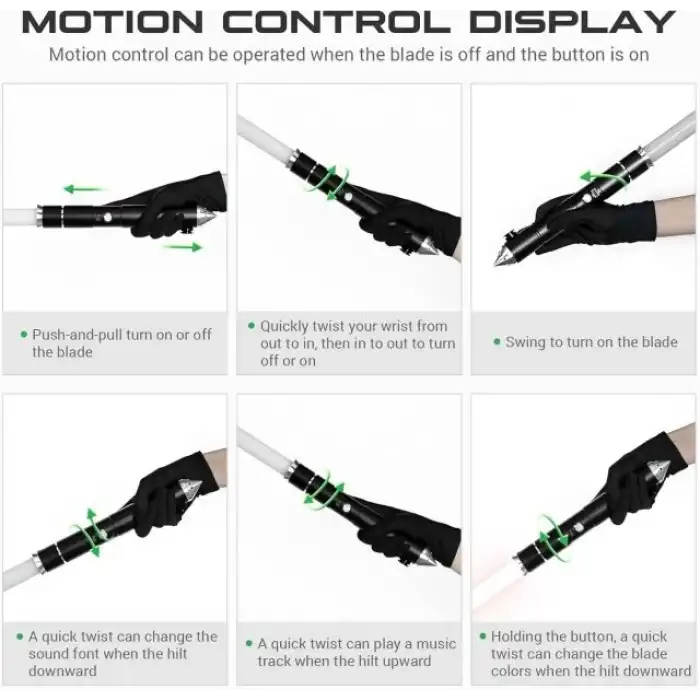 DAMIENSABER Yeşil Işın Kılıcı