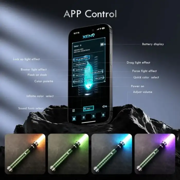 DAMIENSABER Yeşil Işın Kılıcı