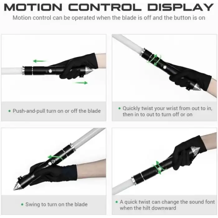 DAMIENSABER Yeşil Işın Kılıcı