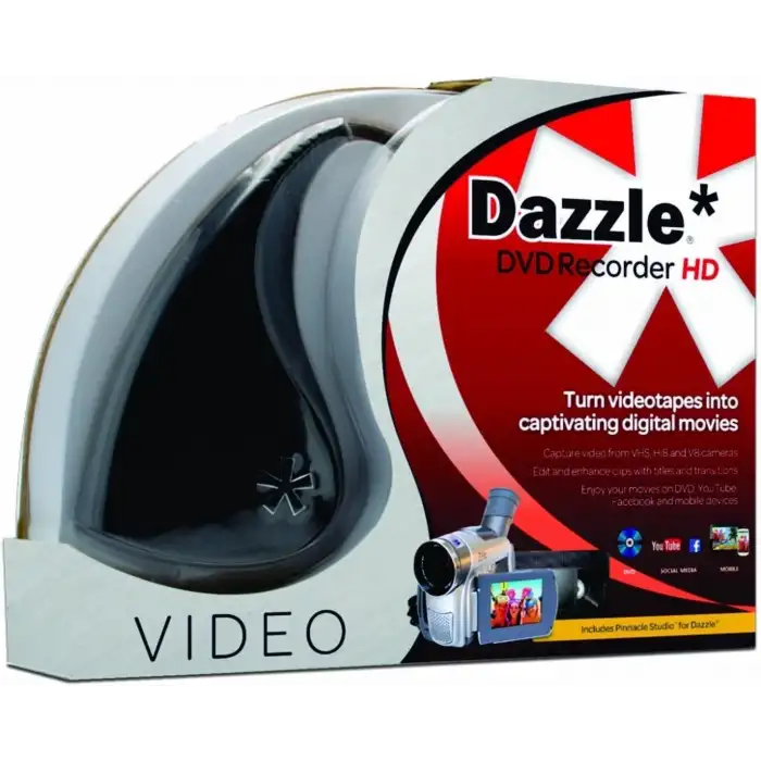 Dazzle Dvd Recorder Hd Video Yakalama Cihazı + Video Düzenleme Yazılımı