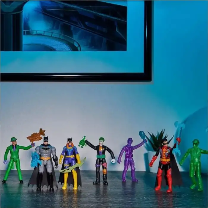 DC Comics Bat-Tech Batman ve Robin Aksiyon Figürü