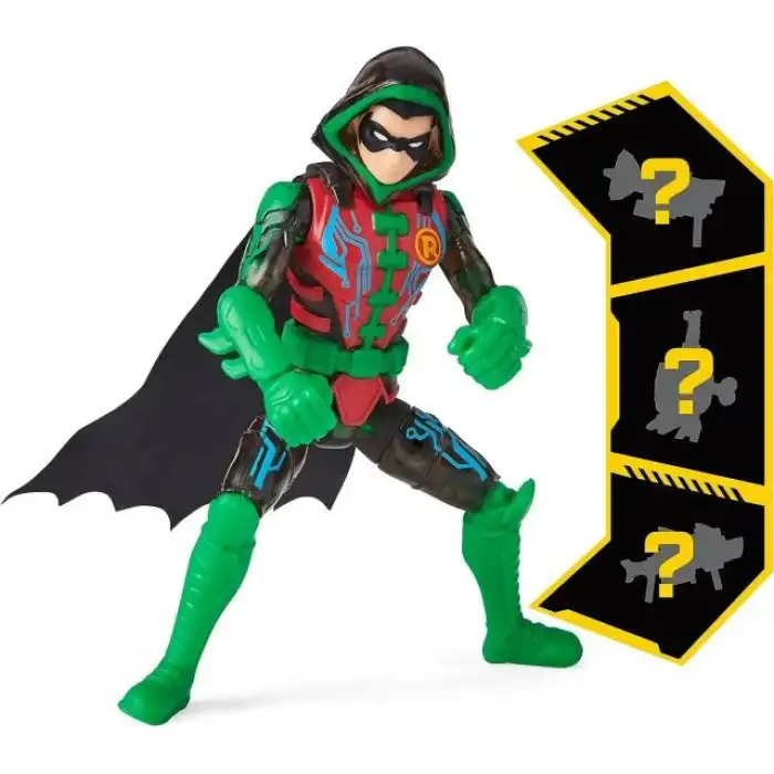 DC Comics Bat-Tech Batman ve Robin Aksiyon Figürü