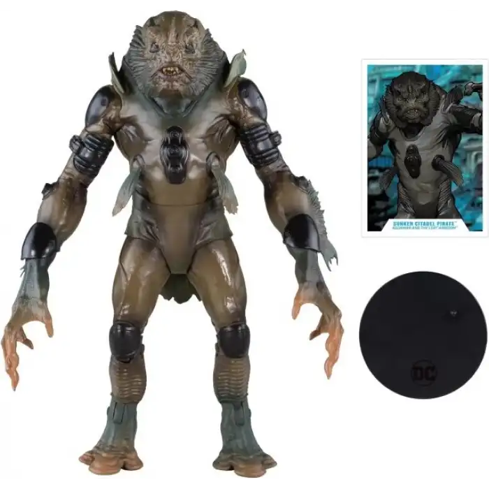 DC Multiverse - Aquaman 2 Movie - Sunken Citadel Pirate Mega Figürü