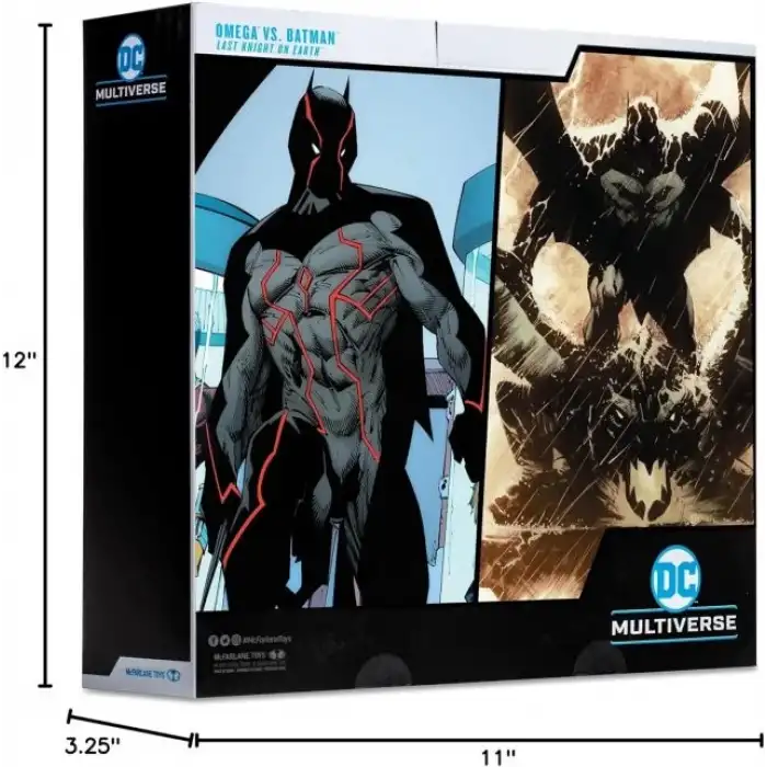 DC Multiverse McFarlane Oyuncakları Omega vs Batman Figürü