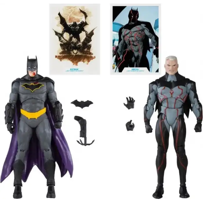 DC Multiverse McFarlane Oyuncakları Omega vs Batman Figürü