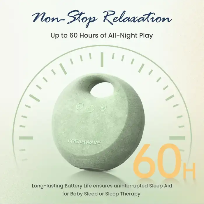 Dekala DreamWave Beyaz Gürültü Ses Makinesi Bebek Uyku Yatıştırıcı