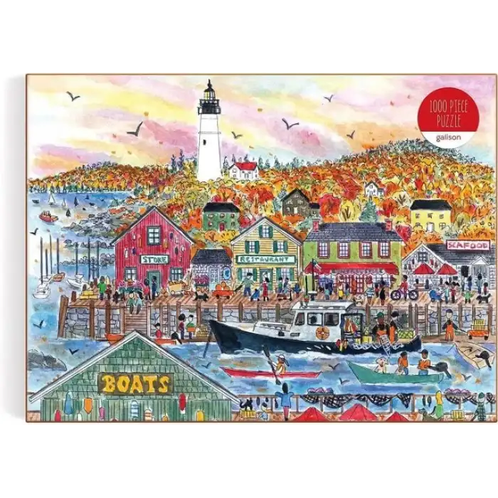 Deniz Kenarında Sonbahar Puzzle