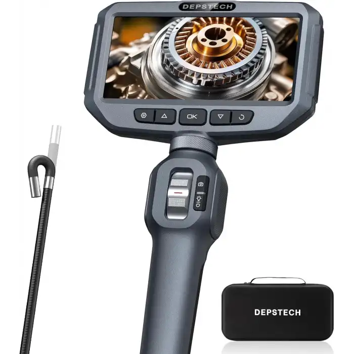 DEPSTECH 210° Eklemli Problu Endüstriyel Endoskop 6.2mm - 1.5m Kablo