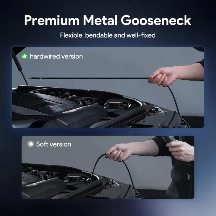 DEPSTECH 210° Eklemli Problu Endüstriyel Endoskop 6.2mm - 1.5m Kablo