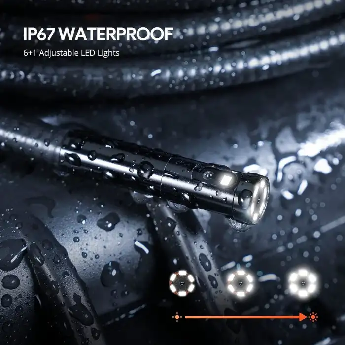 DEPSTECH 5 IPS Ekranlı 1080P Çift Lensli Endoskop Kamera - 5m