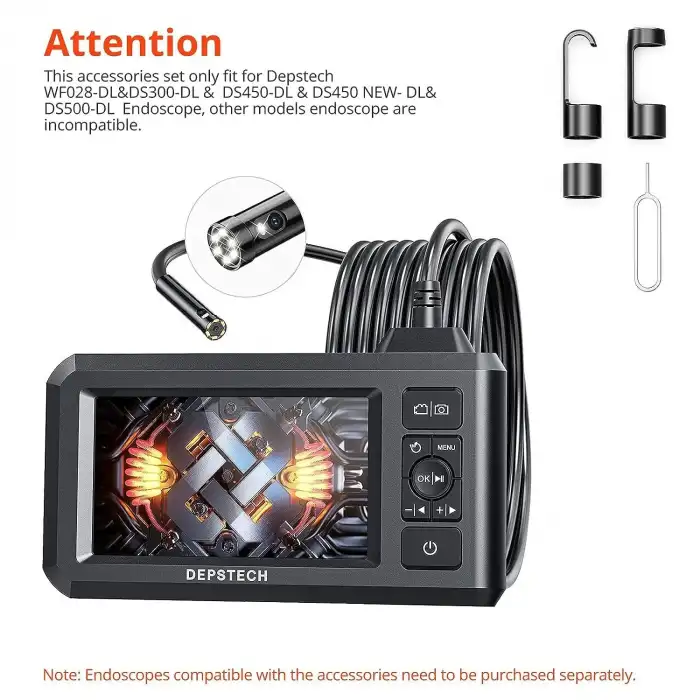 DEPSTECH Aksesuarları Kanca Mıknatıs Koruyucu Kapak Sıfırlama Pimi