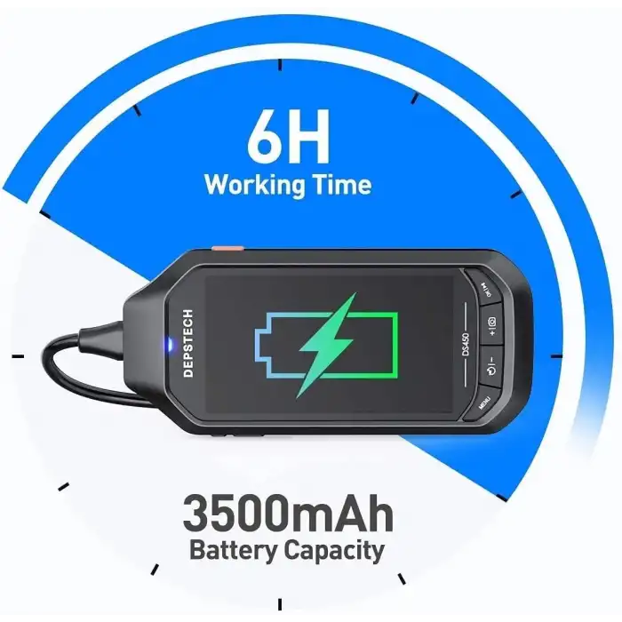 DEPSTECH Çift Lensli 4.5 IPS Ekran Endoskop Kamera 1080P HD - 5m