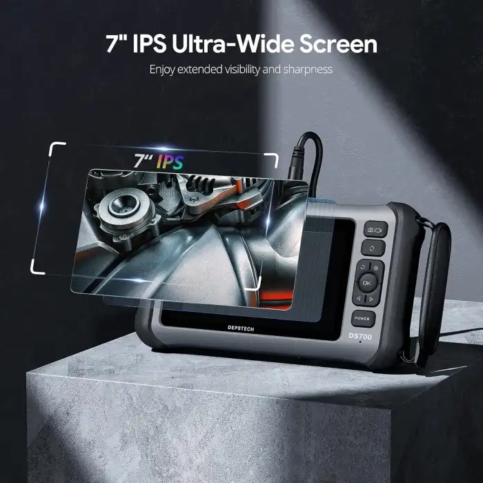 DEPSTECH DS700SE Üç Lensli Endoskop Kamerası 7 Inc IPS Ekran - 5m Kablo