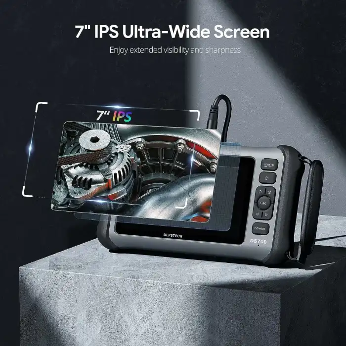 DEPSTECH Üç Lensli 7 IPS Ekranlı Endoskop Kamerası - 5m