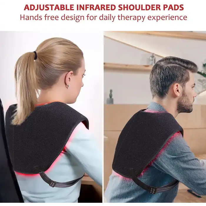 DGXINJUN Omuz Sırt Vücut Ağrısı Rölyefi için Kırmızı Işık Terapisi