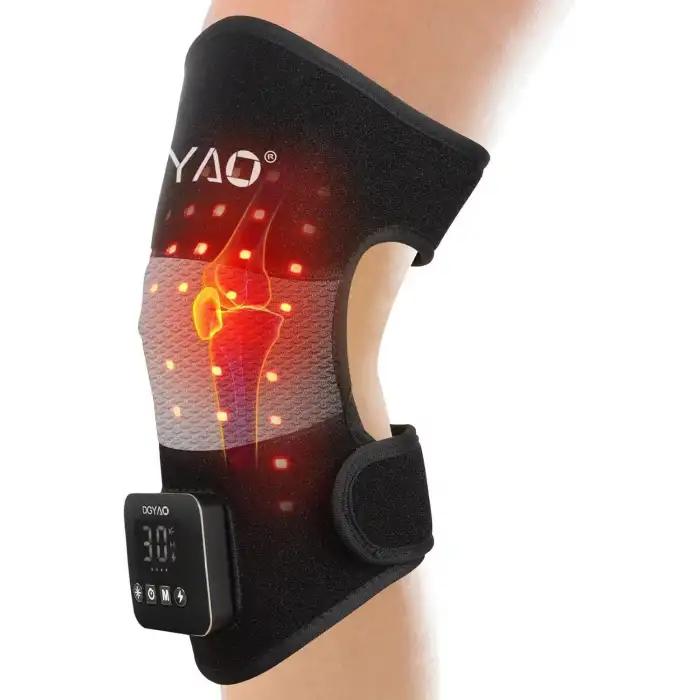DGYAO Kablosuz Kırmızı Işık Terapi Diz Sargısı, Eklem, Omuz Agrısı Giderici