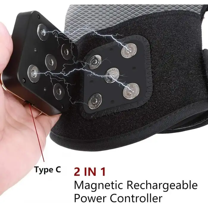 DGYAO Kablosuz Kırmızı Işık Terapi Diz Sargısı, Eklem, Omuz Agrısı Giderici