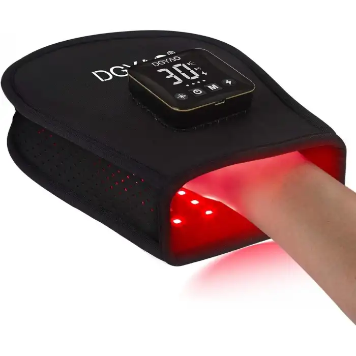 DGYAO Kablosuz Kırmızı Işık Terapili El Eldiveni - El Bileği Agrısı Giderici