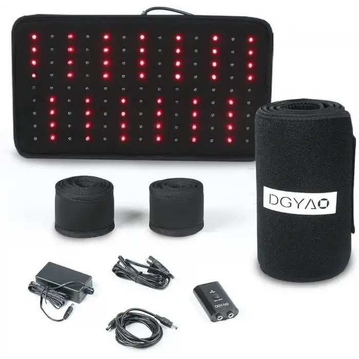 DGYAO Kırmızı ve Kızılötesi Işık Terapi Kemeri - Sırt Omuz Eklem Kas Agrısı