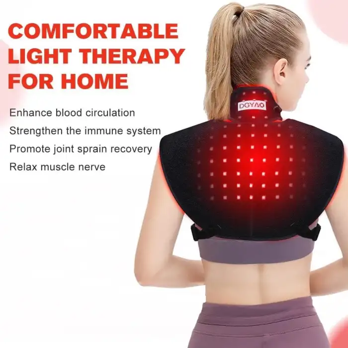 DGYAO Omuz ve Boyun İçin Kırmızı Işık Terapisi - 660nm Kızılötesi 850nm