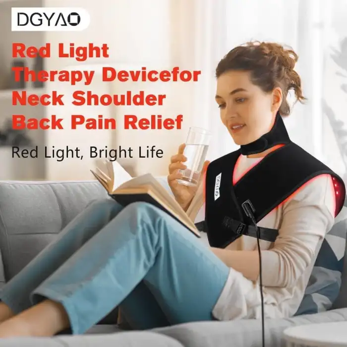 DGYAO Omuz ve Boyun İçin Kırmızı Işık Terapisi - 660nm Kızılötesi 850nm