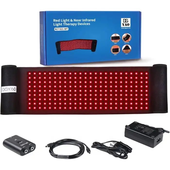 DGYAO Sırt Agrısını Gidermek için Kırmızı ve Kızılötesi Işık Terapi Kemeri