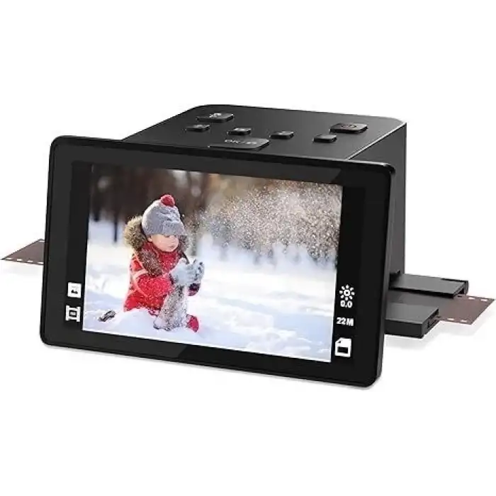 DigitConvert 5 inç LCD Dijital Film ve Slayt Tarayıcı 22MP