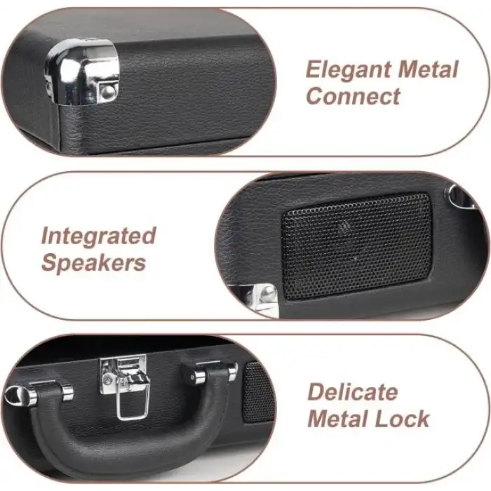 DIGITNOW Vinil Plak Çalar Kablosuz Pikap