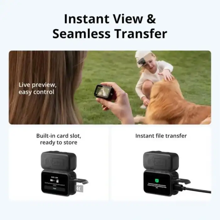 DJI Osmo Action 3 Standart Combo Su Geçirmez Aksiyon Kamerası