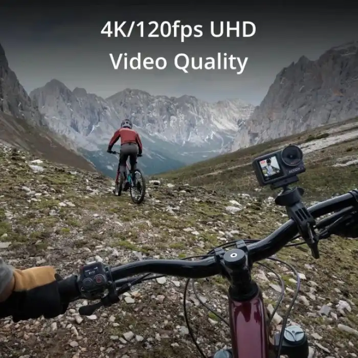 DJI Osmo Action 4 Standart Kombo - 4K/120 fps Su Geçirmez Aksiyon Kamerası