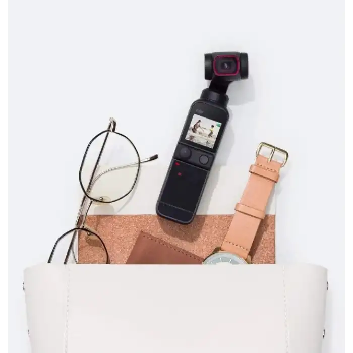 DJI Pocket 2 Creator Combo 3 Eksenli Gimbal Sabitleyici 4K Kamera