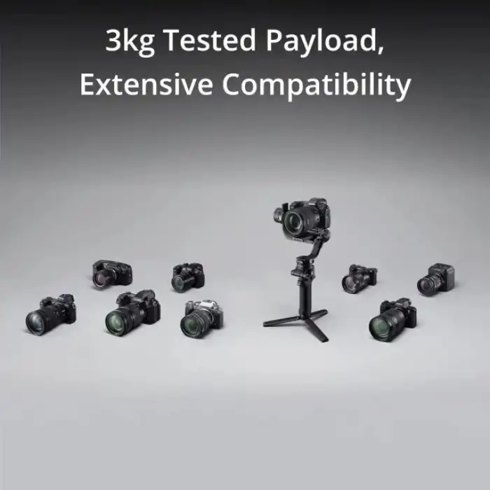 DJI RS 3 Mini 3 Eksenli Aynasız Gimbal Hafif Sabitleyici