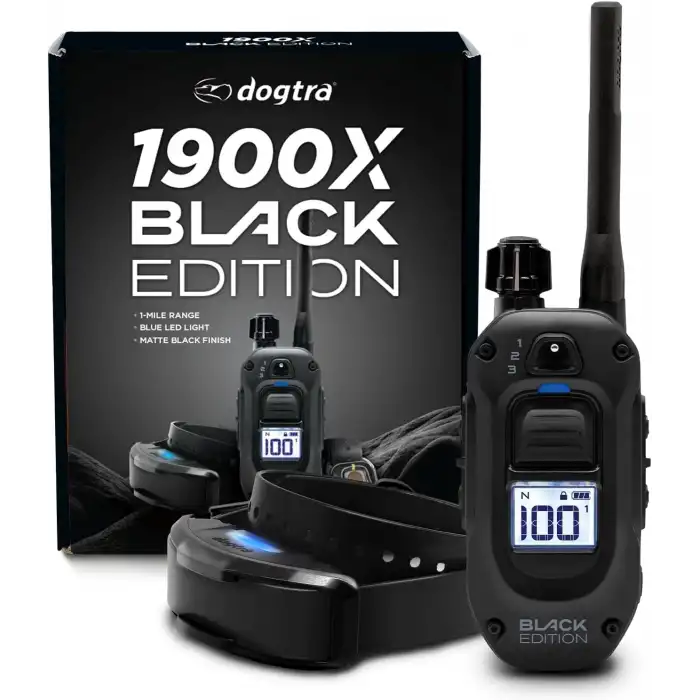 Dogtra 1900X Black - 1 Mil Uzaktan Eğitim E-Collar 20+ Kg Köpekler