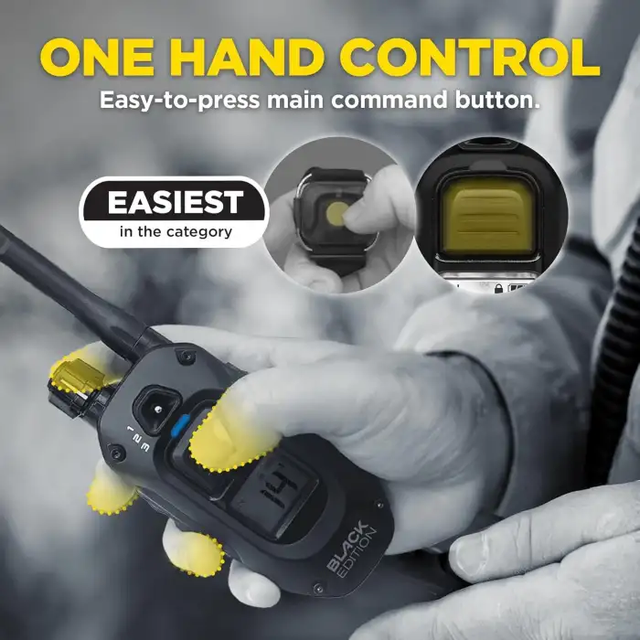 Dogtra 1900X Black - 1 Mil Uzaktan Eğitim E-Collar 20+ Kg Köpekler