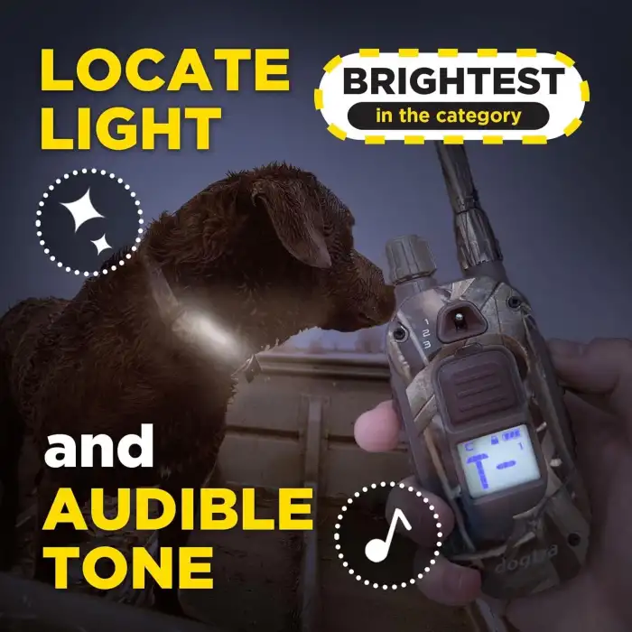 Dogtra 1900X Kamuflaj E-Collar Eğitimi Tasması - 3/4 Mil, 16+ Kg Köpekler