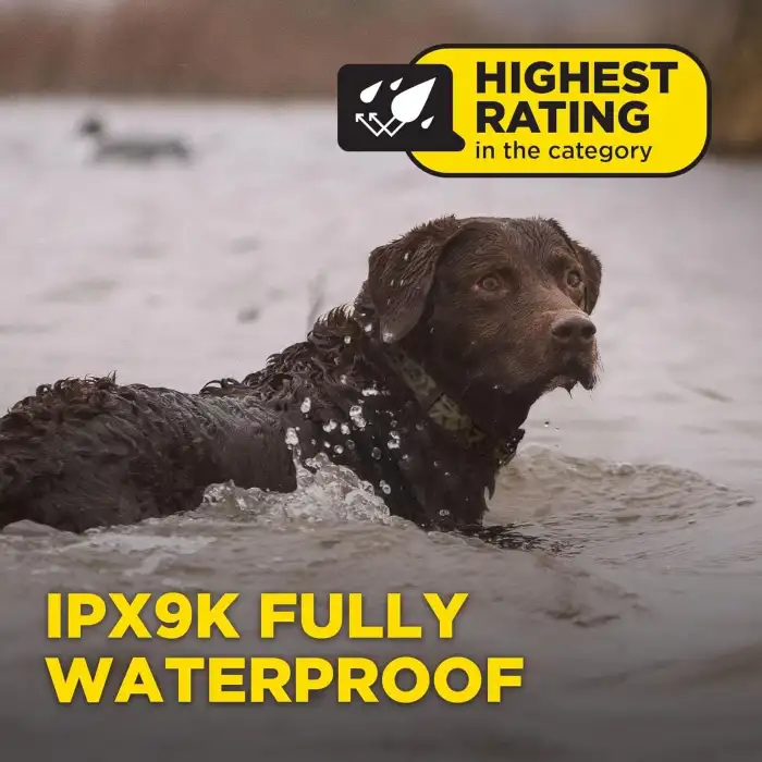 Dogtra 1900X Kamuflaj E-Collar Eğitimi Tasması - 3/4 Mil, 16+ Kg Köpekler