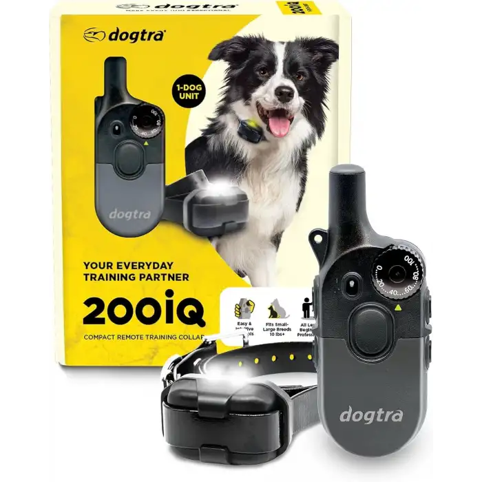 Dogtra 200iQ Uzaktan Eğitim E-Tasması 4,5+ Kg Köpekler - Gri
