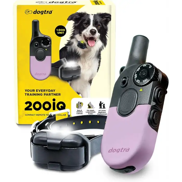 Dogtra 200iQ Uzaktan Eğitim E-Tasması 4,5+ Kg Köpekler - Lavanta