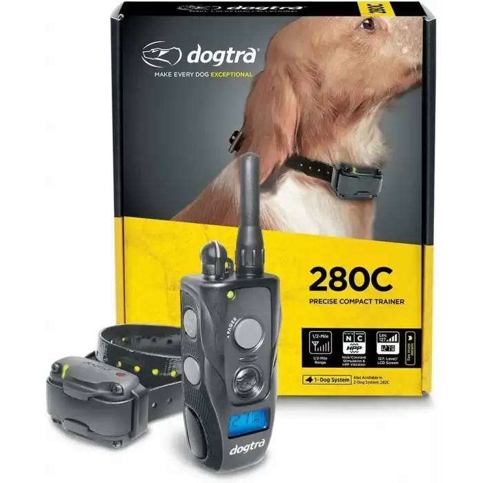 Dogtra 280C Su Geçirmez, Hassas Kontrol LCD Ekran - Uzaktan Eğitim Köpek
