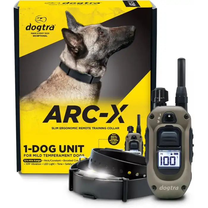 Dogtra ARC-X E-Collar Eğitimi Tasması - 3/4 Mil, 7,5+ Kg Köpekler