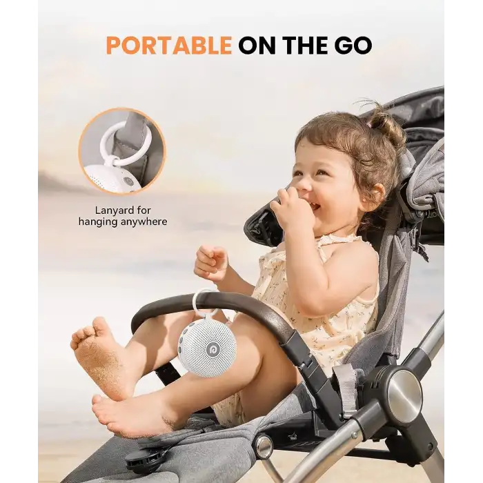 Dreamegg Beyaz Gürültü Makinesi - 21 Rahatlatıcı Ses - Beyaz