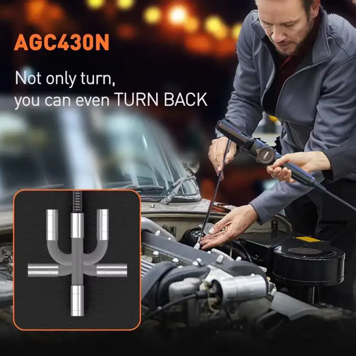 DXZtoz Endüstriyel Endoskop - 0.33 Inc Mafsallı Yılan Kamera - 1.6m