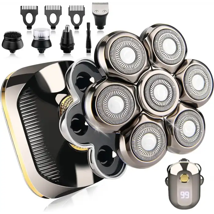 E-Hunter Geliştirilmiş 7D Elektrikli Tıraş Makinesi - Erkekler İçin